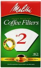 No 2 FILTRES A CAFE CONIQUE